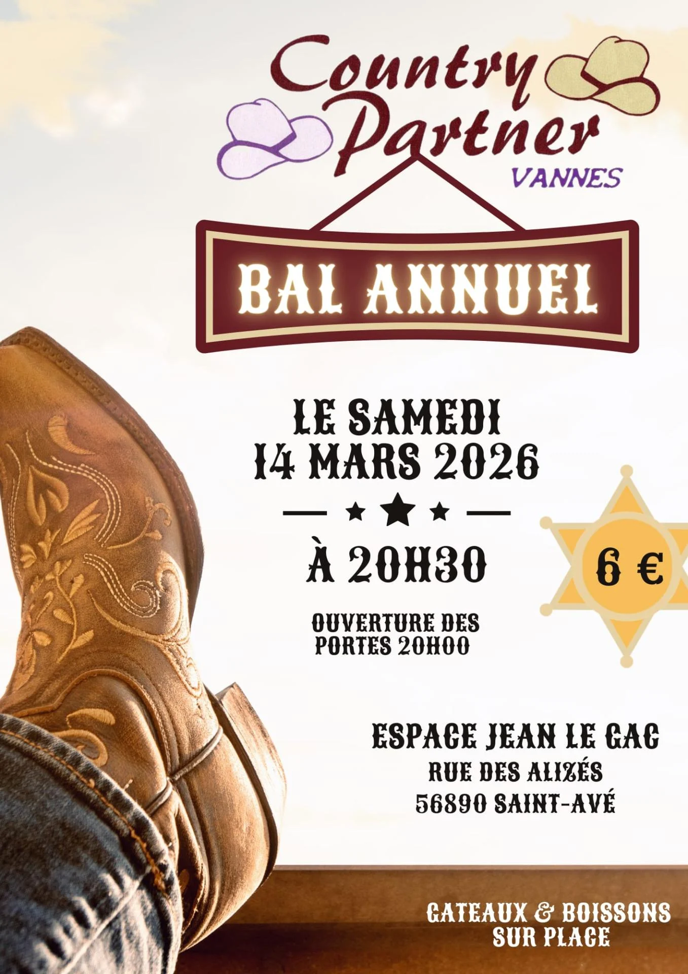 Affiche bal annuel 2026 partner